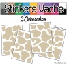 Sticker peau de vache - Autocollant LovStickers.com