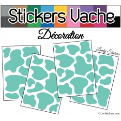 Sticker peau de vache - Autocollant LovStickers.com