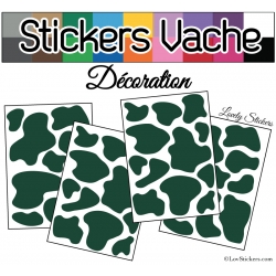 Sticker peau de vache - Autocollant LovStickers.com