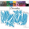 Sticker peau de zèbre - Autocollant LovStickers.com