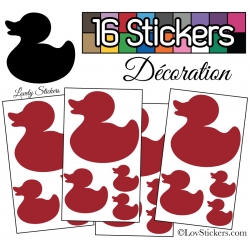 Sticker canard - Autocollant LovStickers.com