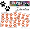 Sticker pattes de chat - Autocollant LovStickers.com