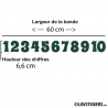 Stickers Chiffres - 10 Numeros Educatif -