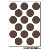 120 Stickers Ronds 1,8 cm - Décoration Gommette Loisirs - Vinyle Repositionnable