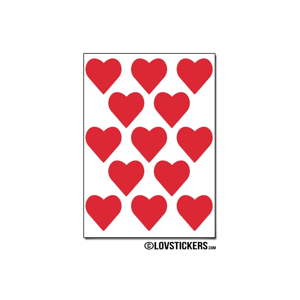 104 Stickers Coeur 2cm - Décoration Gommette Loisirs - Vinyle Repositionnable 104 Stickers Coeur 2cm - Décoration Gommette Loisirs - Vinyle Repositionnable