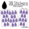 30 Gouttes d'eau Mixte Stickers - Autocollant