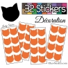 Sticker tête de chat - Autocollant LovStickers.com
