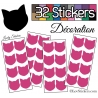 Sticker tête de chat - Autocollant LovStickers.com