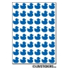 384 canards de 1 cm - Gommette Deco - Repositionnable