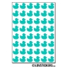 384 canards de 1 cm - Gommette Deco - Repositionnable