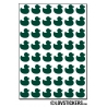 384 canards de 1 cm - Gommette Deco - Repositionnable