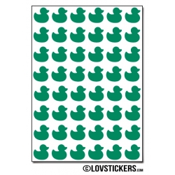 384 canards de 1 cm - Gommette Deco - Repositionnable