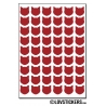 432 chats 1 cm - Gommette Deco - Repositionnable