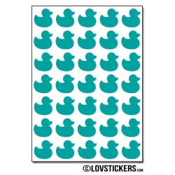 280 canards de 1,2 cm - Gommette Deco - Repositionnable