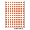 864 Carrés 0,5cm - Gommette Deco - Repositionnable