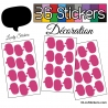 36 Stickers Bulles - Autocollant Décoration Intérieur