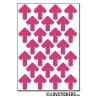 200 Flèches 1,5 cm - Gommette Deco - Repositionnable