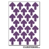 200 Flèches 1,5 cm - Gommette Deco - Repositionnable