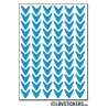576 Flèches 1 cm - Gommette Deco - Repositionnable