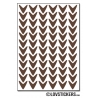 576 Flèches 1 cm - Gommette Deco - Repositionnable
