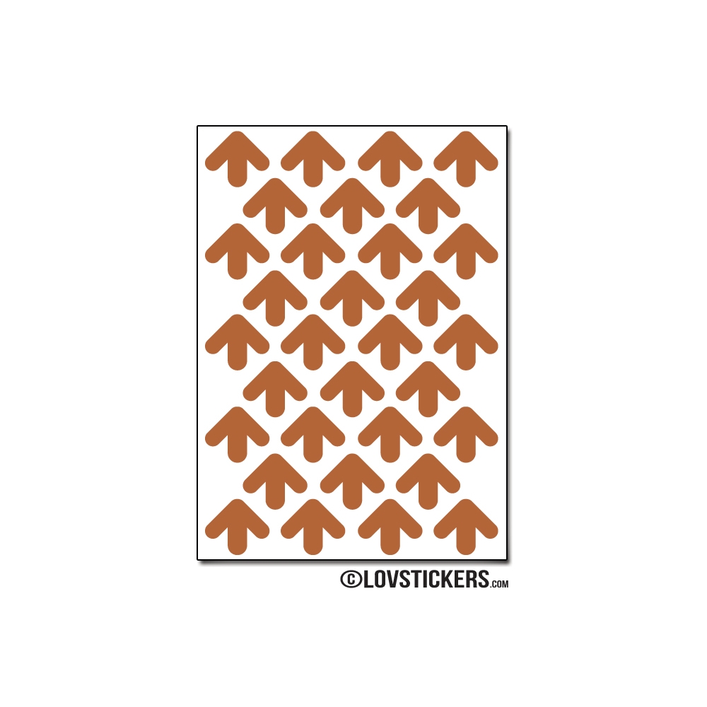 256 Flèches 1,5 cm - Motif 5 - Gommette Deco Repositionnable 256 Flèches 1,5 cm - Motif 5 - Gommette Deco Repositionnable