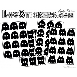 48 Monstres Gentils 3 à 5 cm - Serie 01