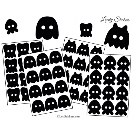 48 Monstres Gentils 3 à 5 cm - Serie 01