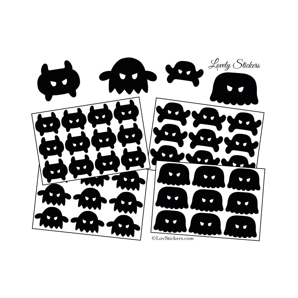 39 Monstres Méchants 3 à 5 cm - Serie 02 39 Monstres Méchants 3 à 5 cm - Serie 02