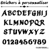 Sticker Voiture publicité panneau et vitrine - Adhesif en vinyle