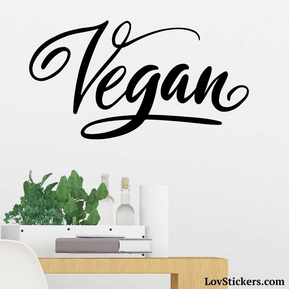 Stickers recette Vegan