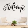 Stickers Calligraphie Welcome - Modèle No 03
