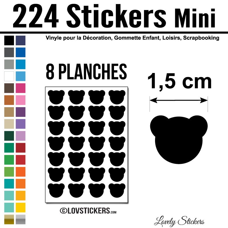 22 Autocollants de Papillons - LovStickers Taille Kit Kit No 1