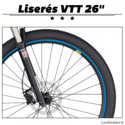 Liseret pour VTT - Kit de liseret pour la décoration des roues de VTT.