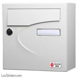 Stickers Stop Pub 5 cm - Lot de 4