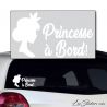 Sticker Princesse à Bord !