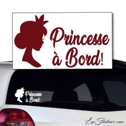 Autocollant de voiture princesse -  Canada