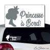 Sticker Princesse à Bord !