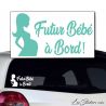 Sticker Futur Bébé à Bord