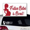 Sticker Futur Bébé à Bord