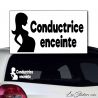 Sticker Conductrice Enceinte 02