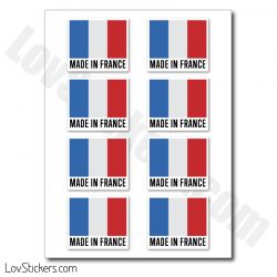 Stickers Made in France - Etiquettes