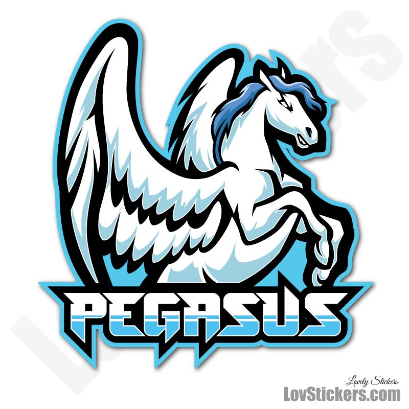 6 Stickers eSport Pegasus 6 Stickers eSport Pegasus