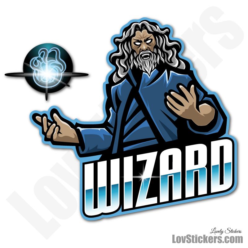 4 Stickers eSport Wizard 4 Stickers eSport Wizard