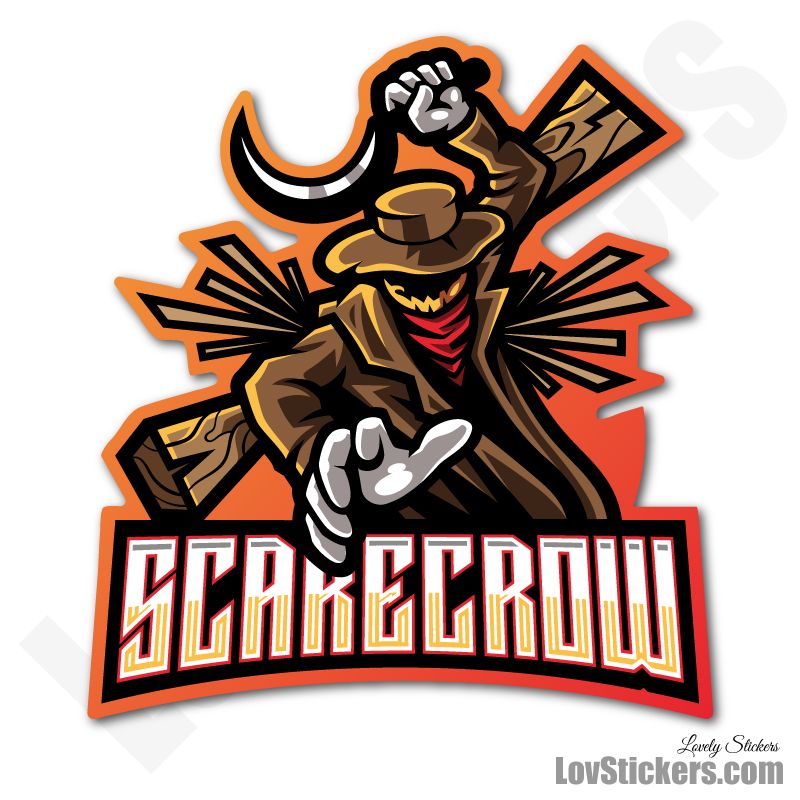 4 Stickers eSport Épouvantail 4 Stickers eSport Épouvantail