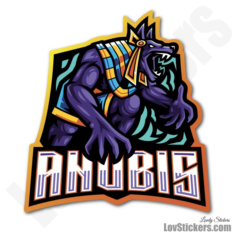 4 Stickers eSport Anubis 4 Stickers eSport Anubis