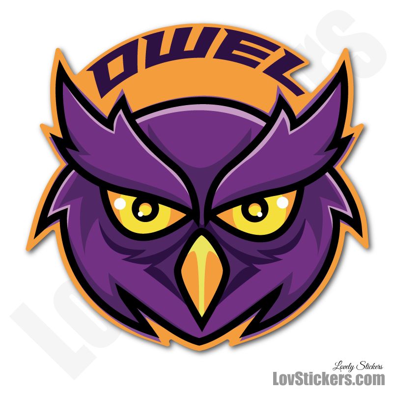 6 Stickers eSport Chouette 6 Stickers eSport Chouette