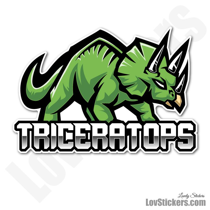 8 Stickers eSport Triceratops 8 Stickers eSport Triceratops