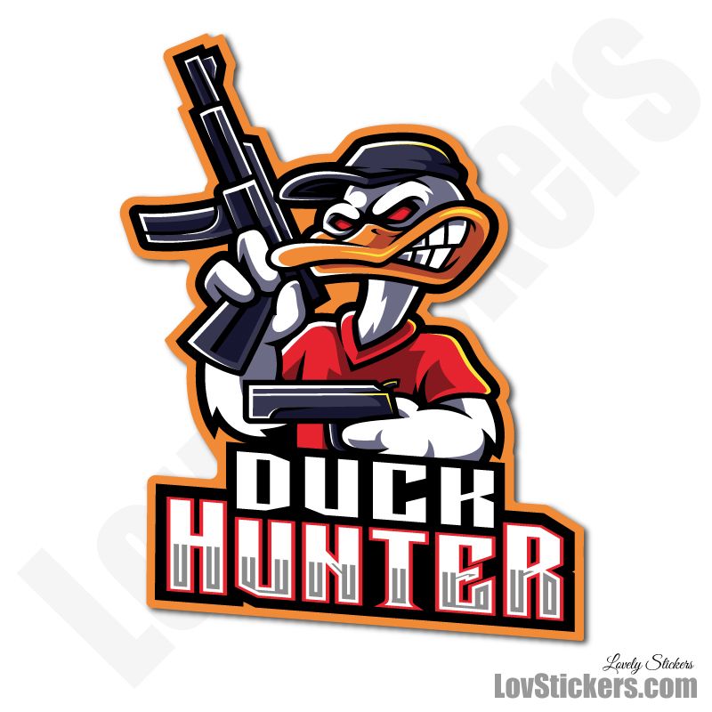 4 Stickers eSport Duck Hunter 4 Stickers eSport Duck Hunter