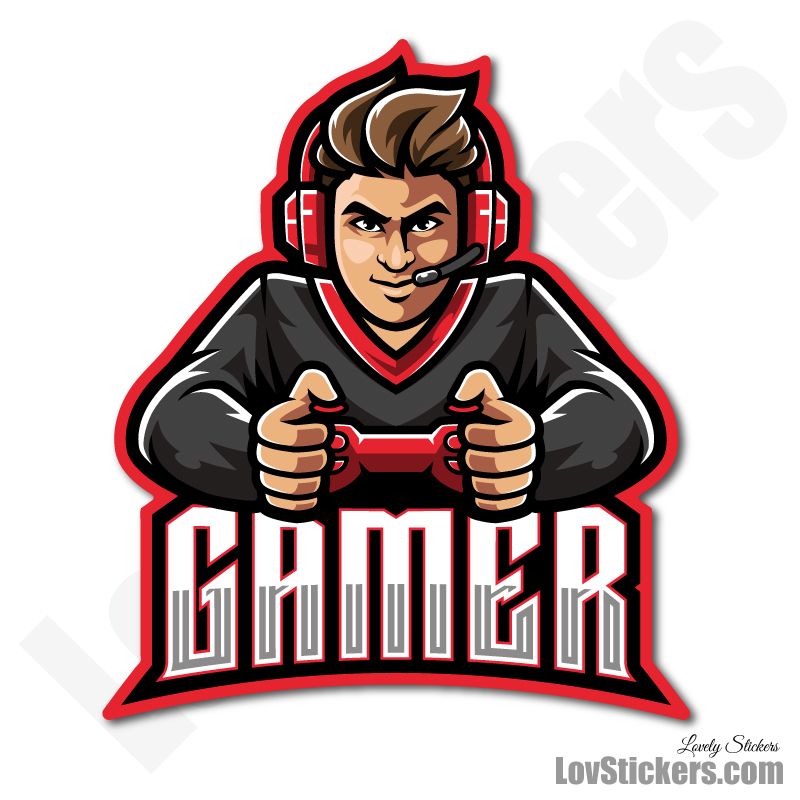 4 Stickers eSport Gamer 4 Stickers eSport Gamer