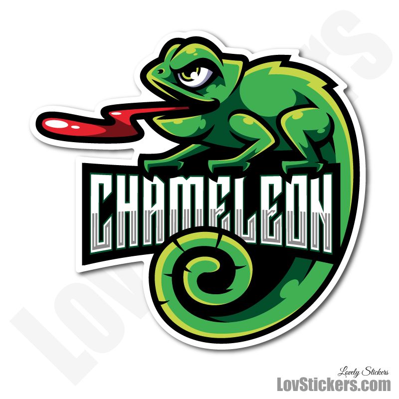 4 Stickers eSport Cameleon 4 Stickers eSport Cameleon